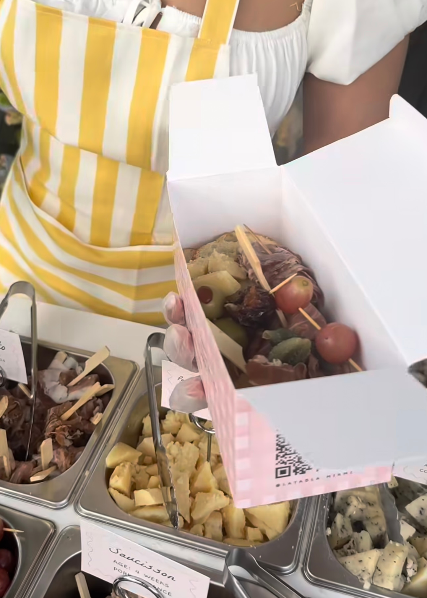 Take-out Charcuterie Box with Personalized Honey Dipper (+Add-On)