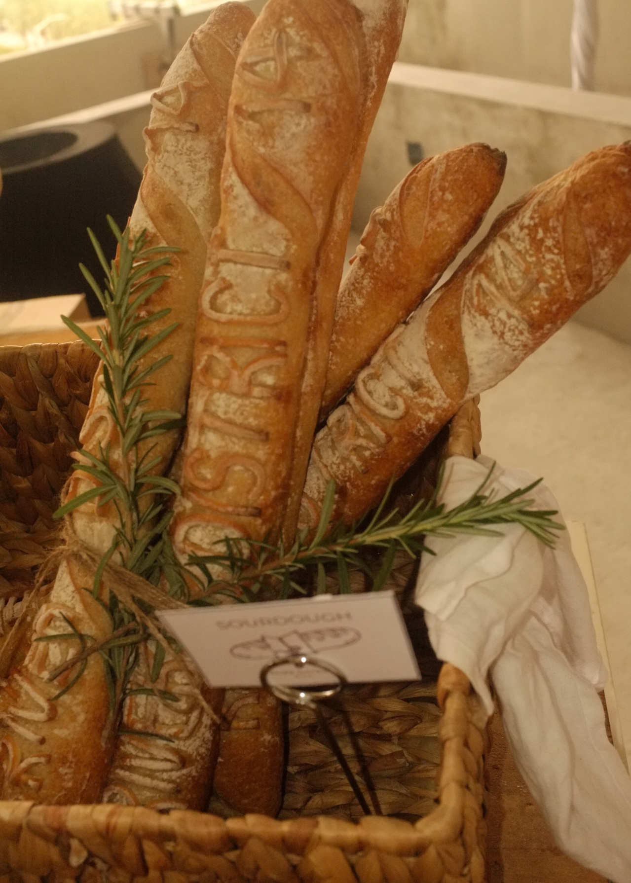 Custom Embossed Sourdough Bread