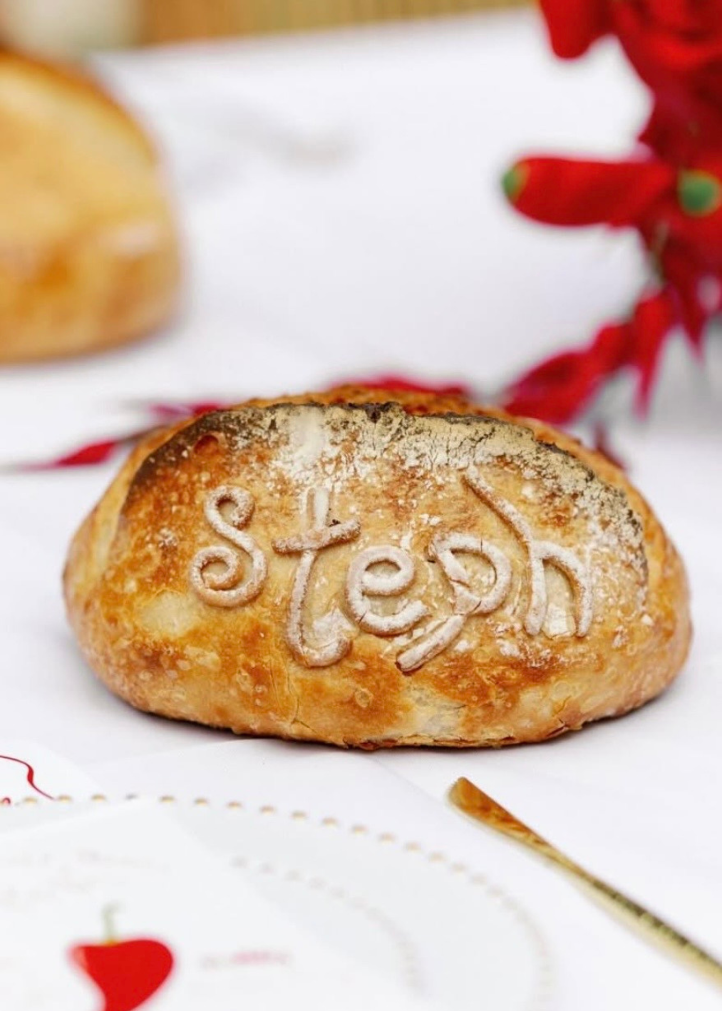 NEW! Custom Embossed Sourdough Bread