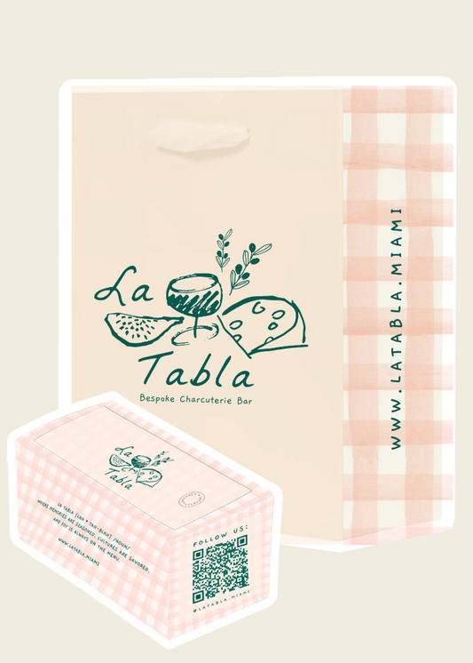 Take-out Charcuterie Box with Personalized Honey Dipper (+Add-On)