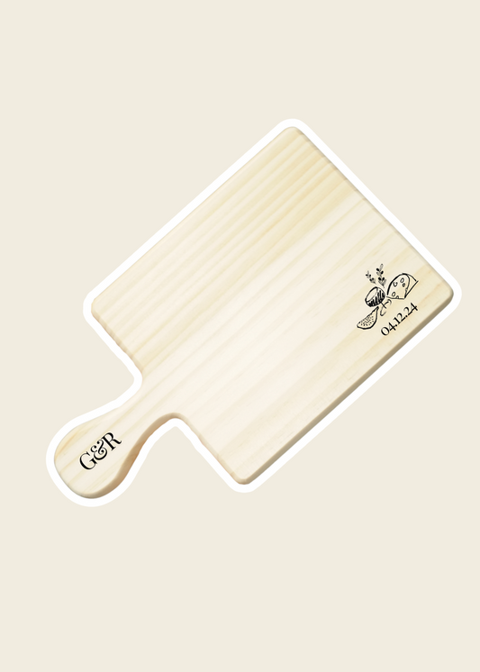 Personalized Mini Charcuterie Board (+Add-On)