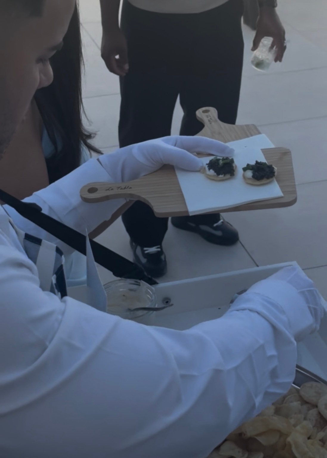 NEW! Passed Caviar Service