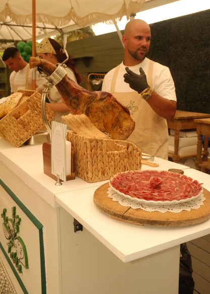 Iberico Ham Carving Station