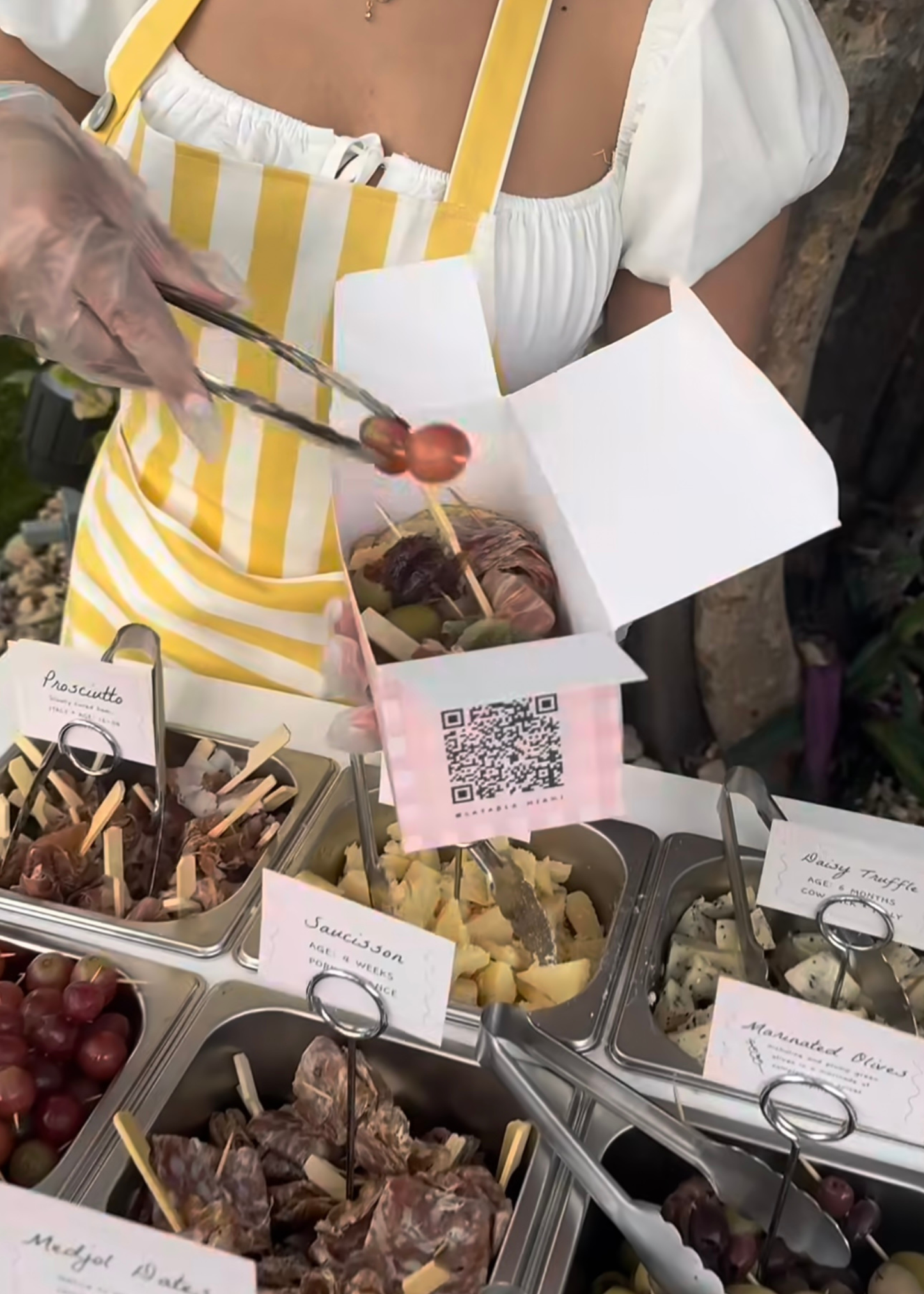 Take-out Charcuterie Box with Personalized Honey Dipper (+Add-On)