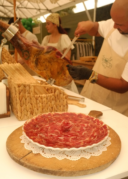Iberico Ham Carving Station