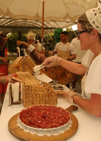 Iberico Ham Carving Station