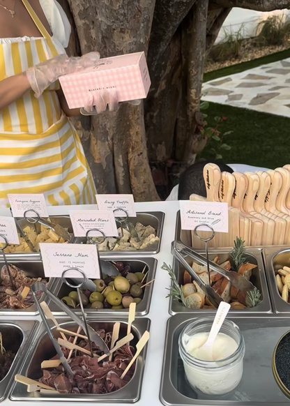Take-out Charcuterie Box with Personalized Honey Dipper (+Add-On)