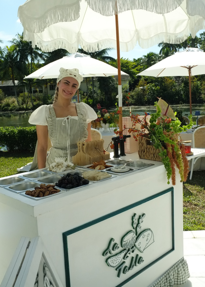 Fully-Serviced Charcuterie Cart Rental (2hrs)