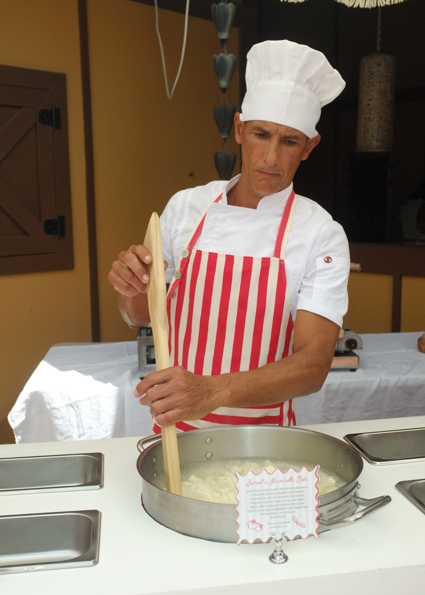 LIVE Mozzarella Making Experience