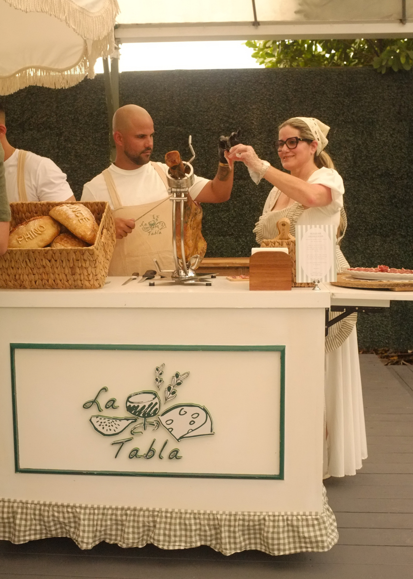 Iberico Ham Carving Station