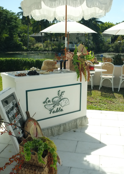 Fully-Serviced Charcuterie Cart Rental (2hrs)