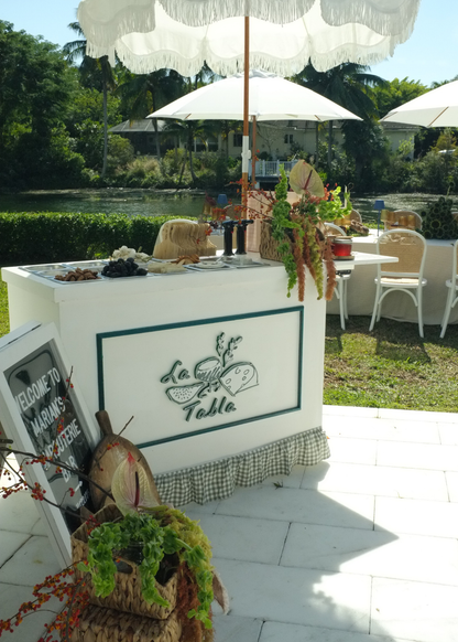 Fully-Serviced Charcuterie Cart Rental (2hrs)