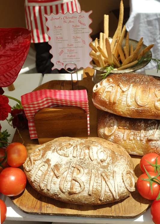 Custom Embossed Sourdough Bread