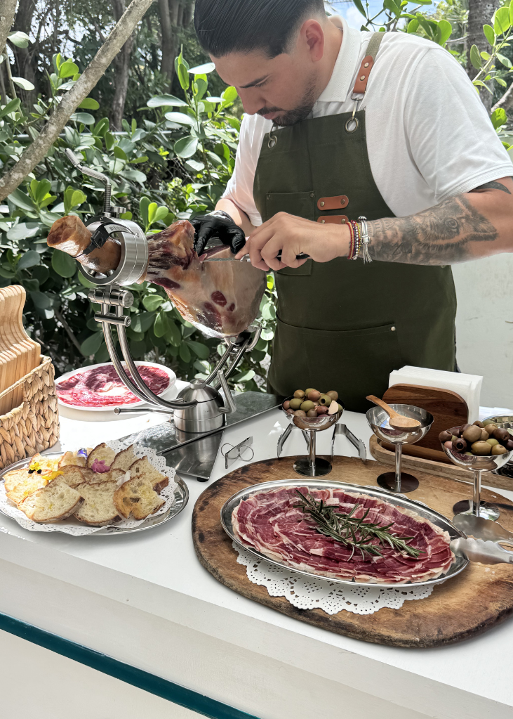 Iberico Ham Carving Station