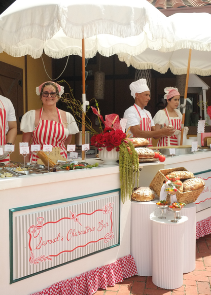 Fully-Serviced Charcuterie Cart Rental (2hrs)