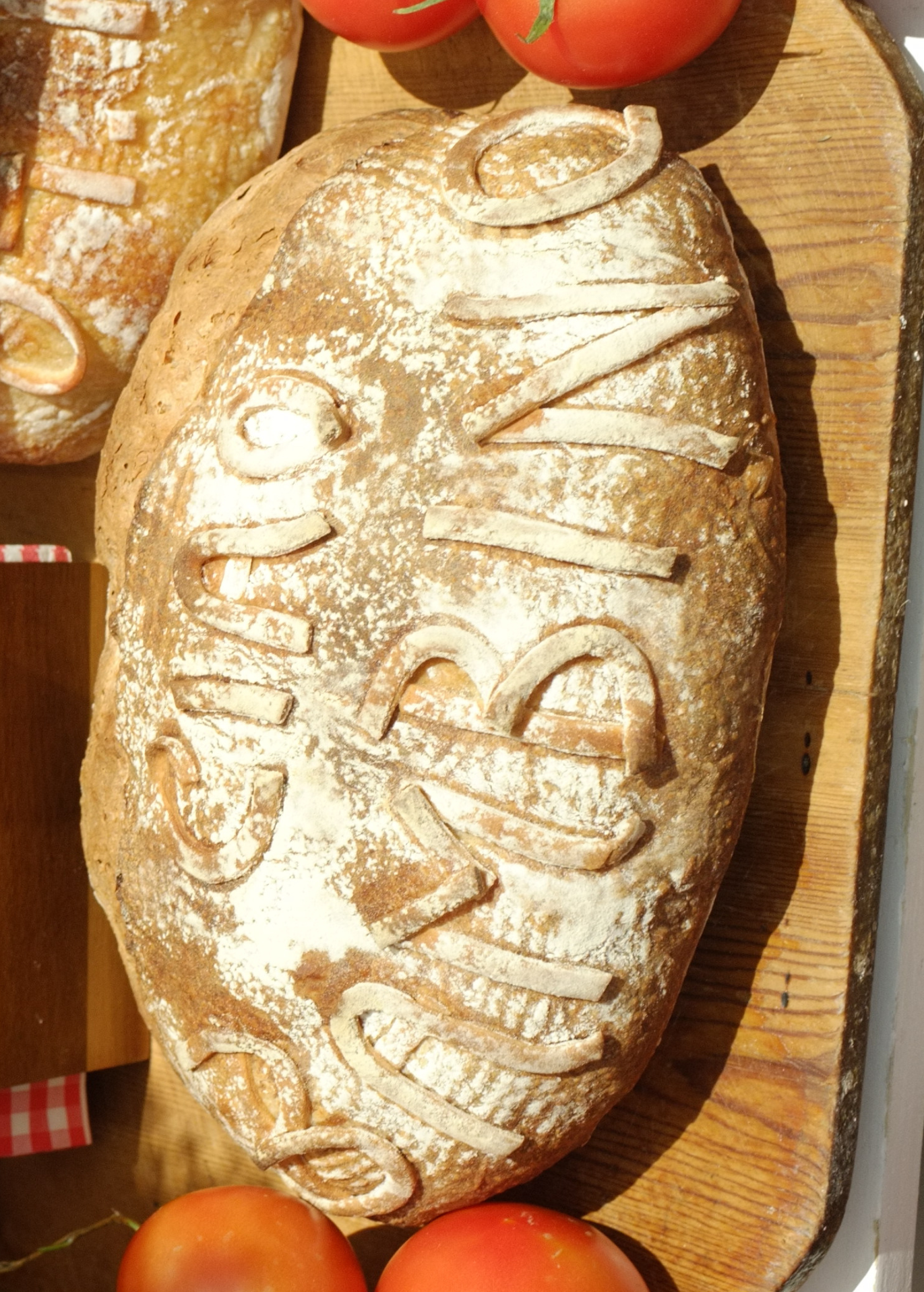 Custom Embossed Sourdough Bread