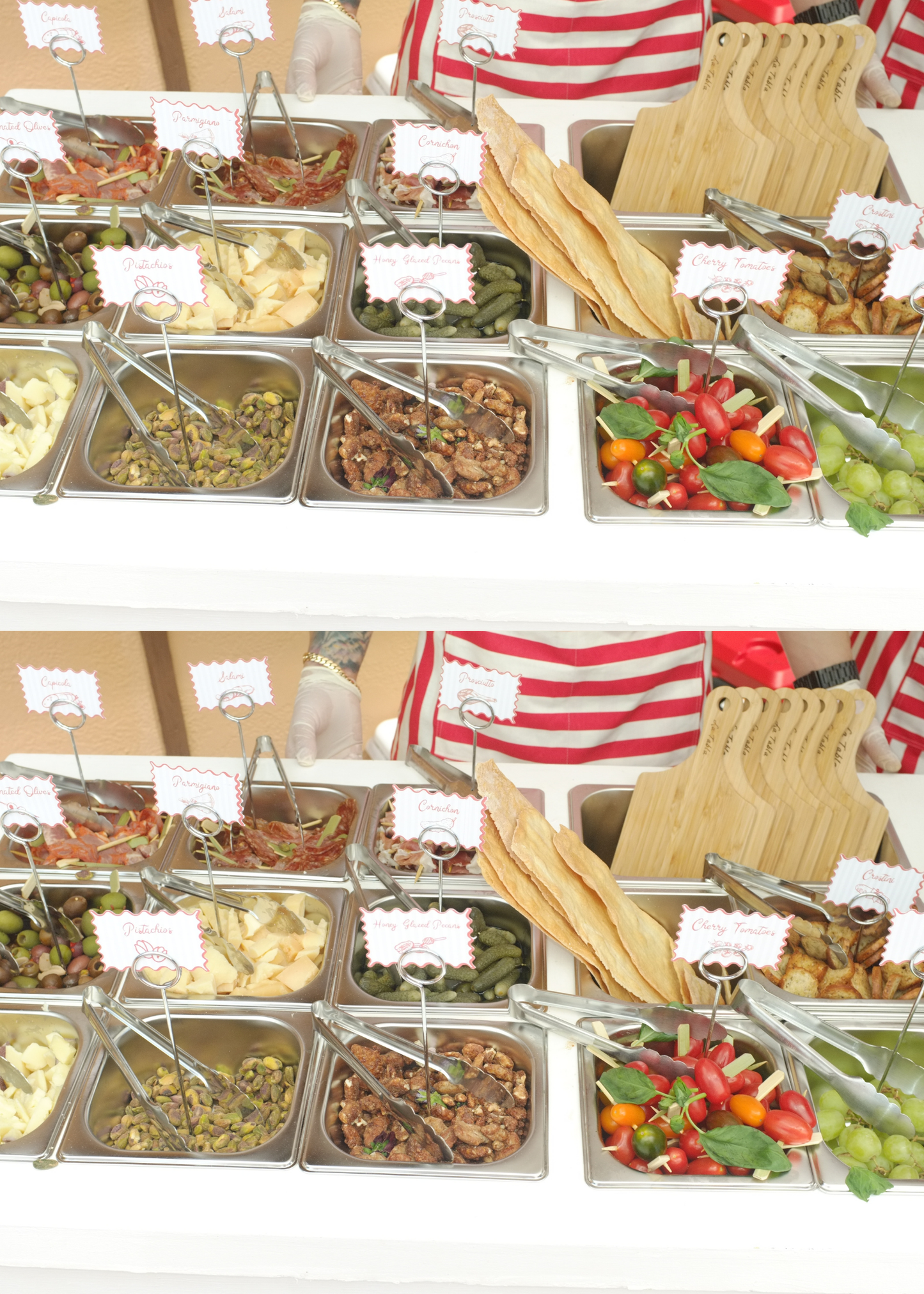 Fully-Serviced Charcuterie Cart Rental (2hrs)