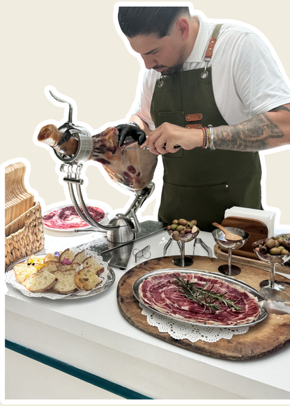 Iberico Ham Carving Station