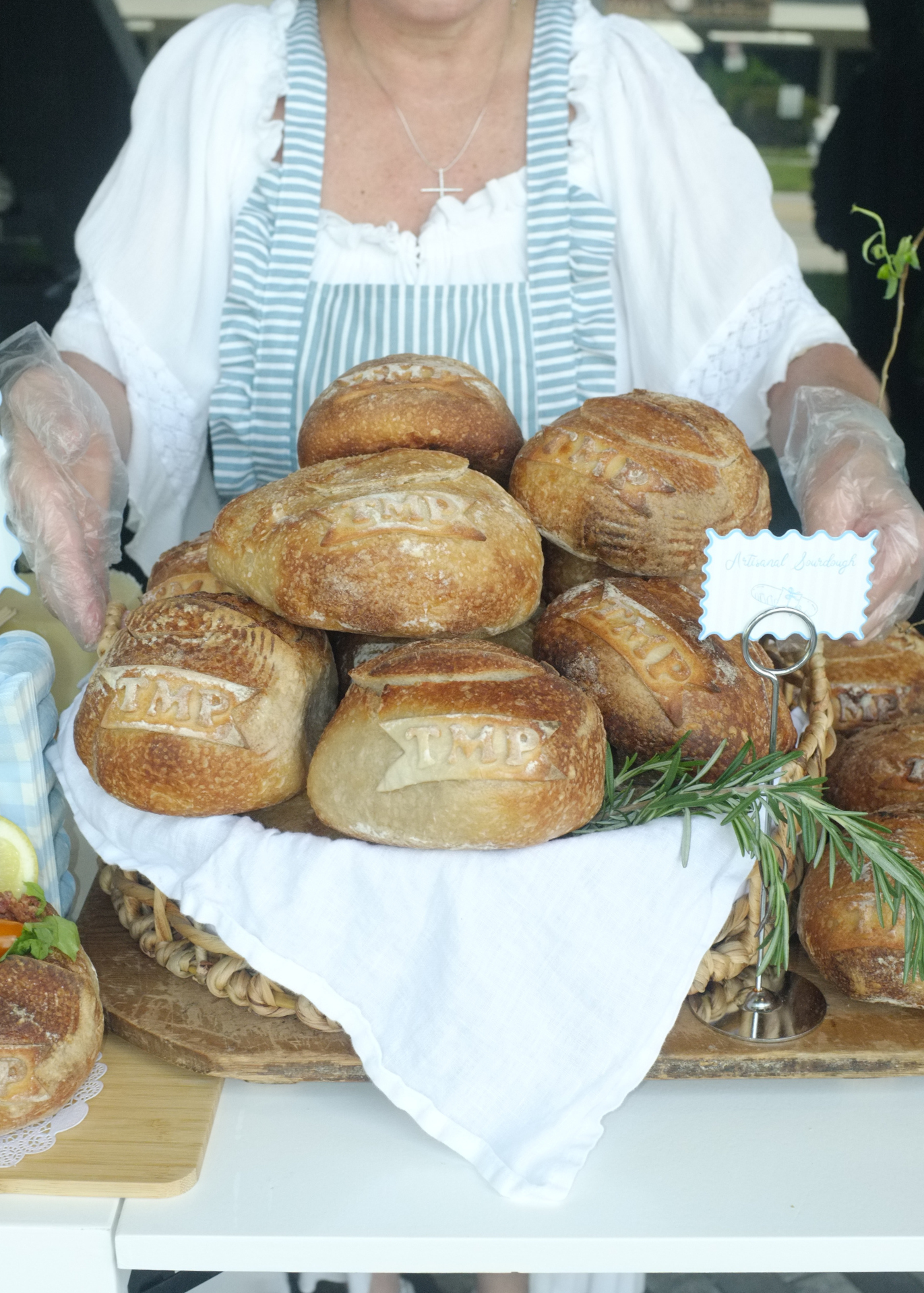 Custom Embossed Sourdough Bread