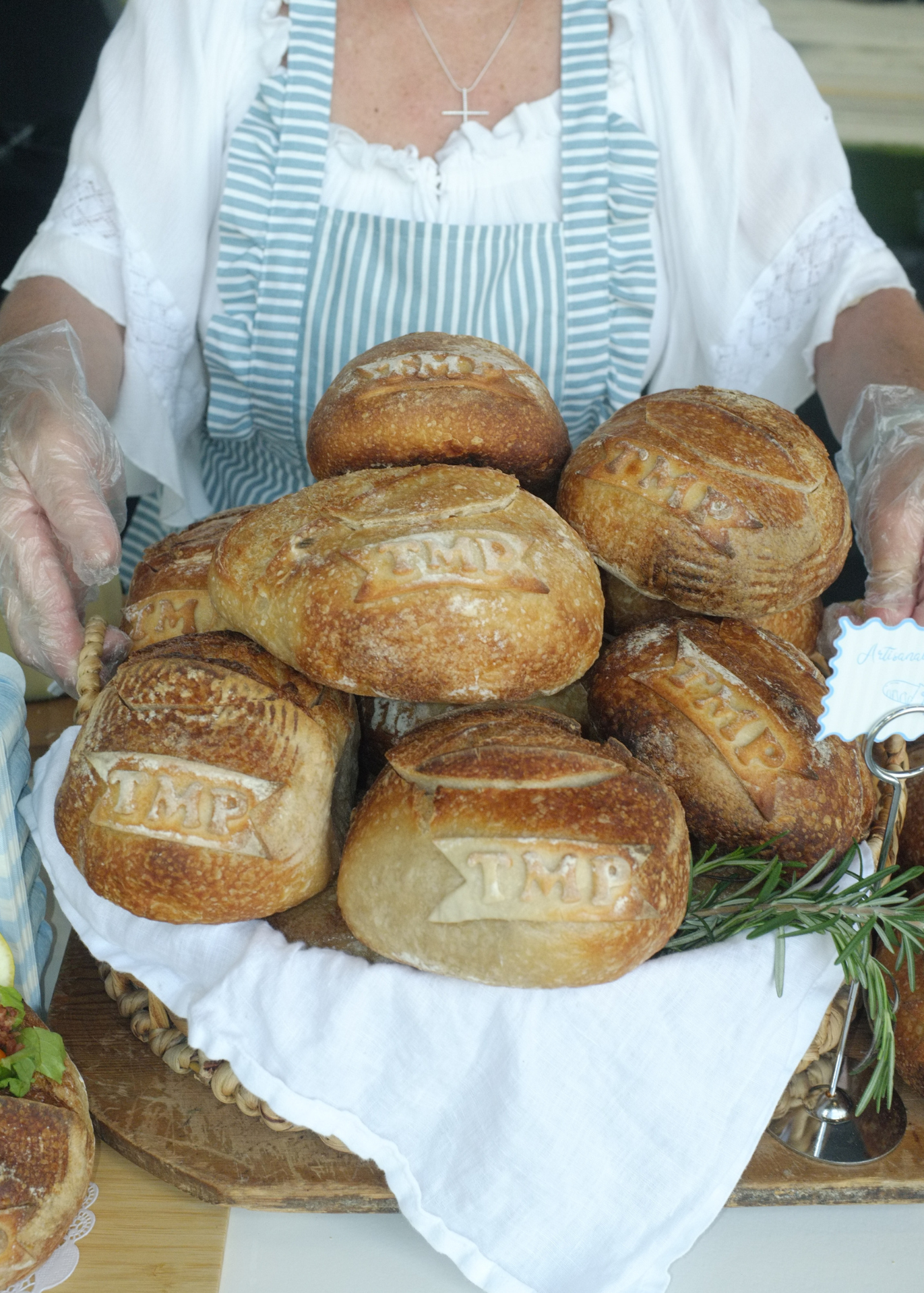 Custom Embossed Sourdough Bread