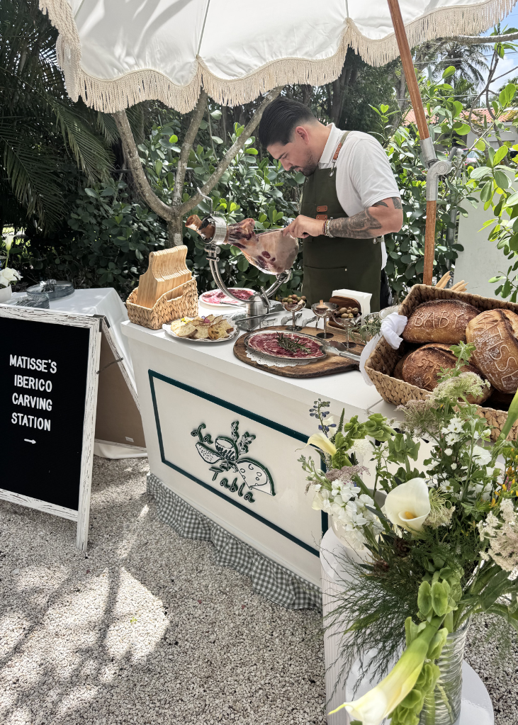 Iberico Ham Carving Station