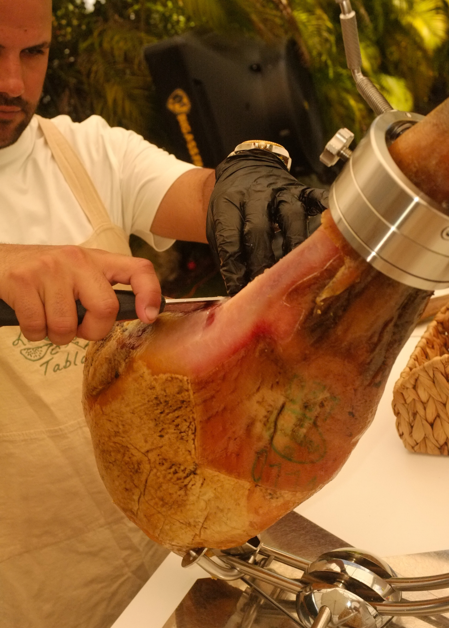 Iberico Ham Carving Station