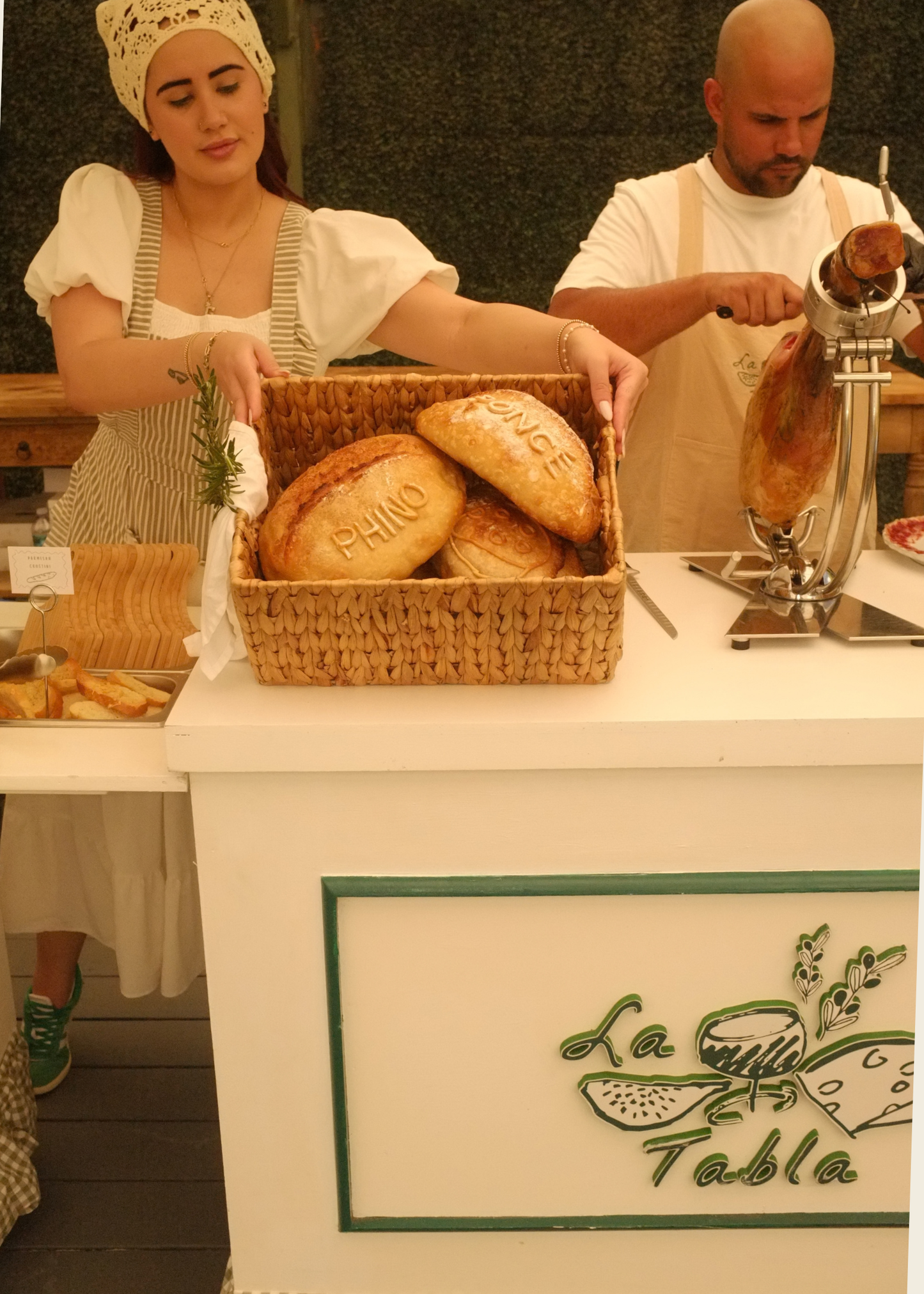 Custom Embossed Sourdough Bread