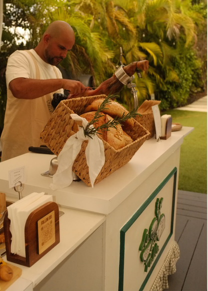 Iberico Ham Carving Station