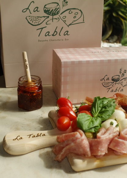Take-out Charcuterie Box with Personalized Honey Dipper (+Add-On)