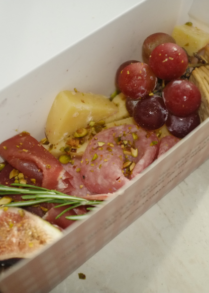 Take-out Charcuterie Box with Personalized Honey Dipper (+Add-On)